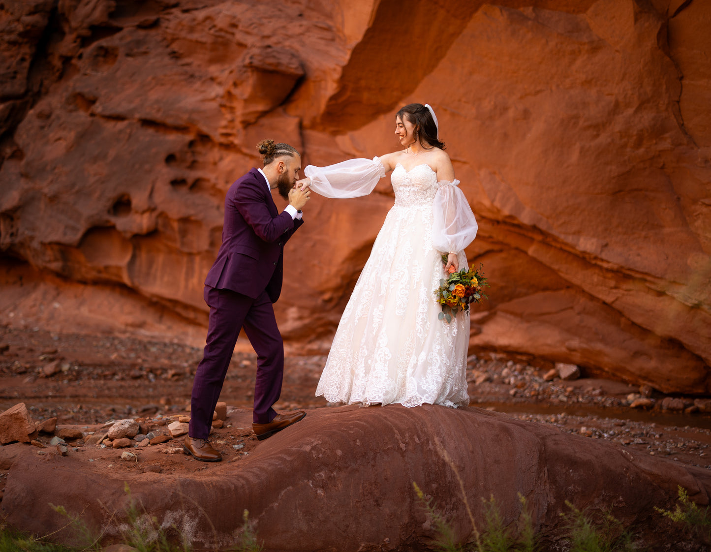 Bride and Groom Session